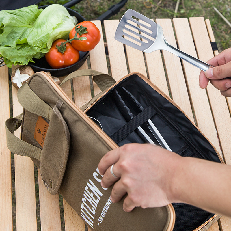 Camping Cooking Trangia - 8-częściowy zestaw naczyń kuchennych na kemping,