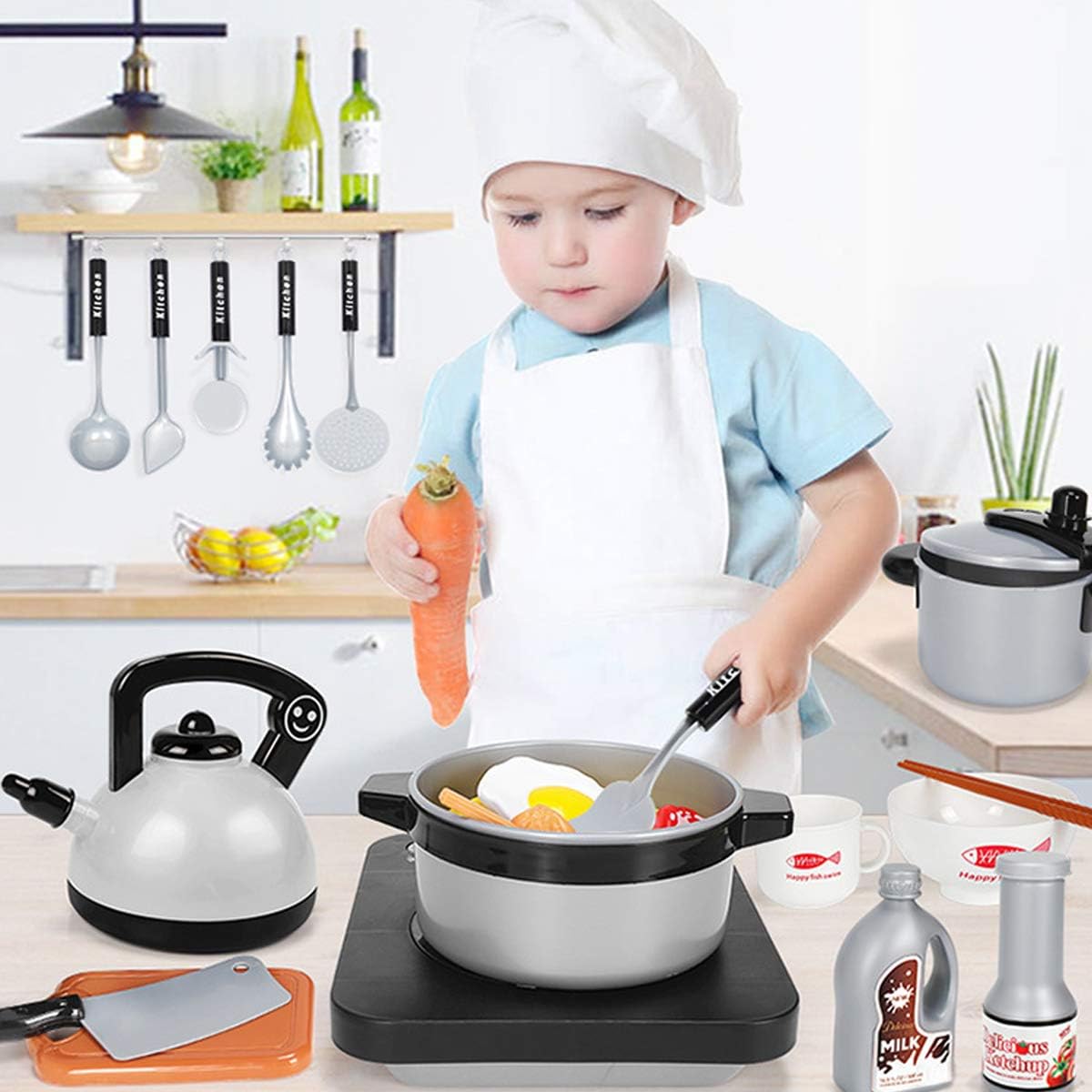 Camping Cooking With Kids - Zestaw Zabawek Kuchennych dla Dzieci Grill