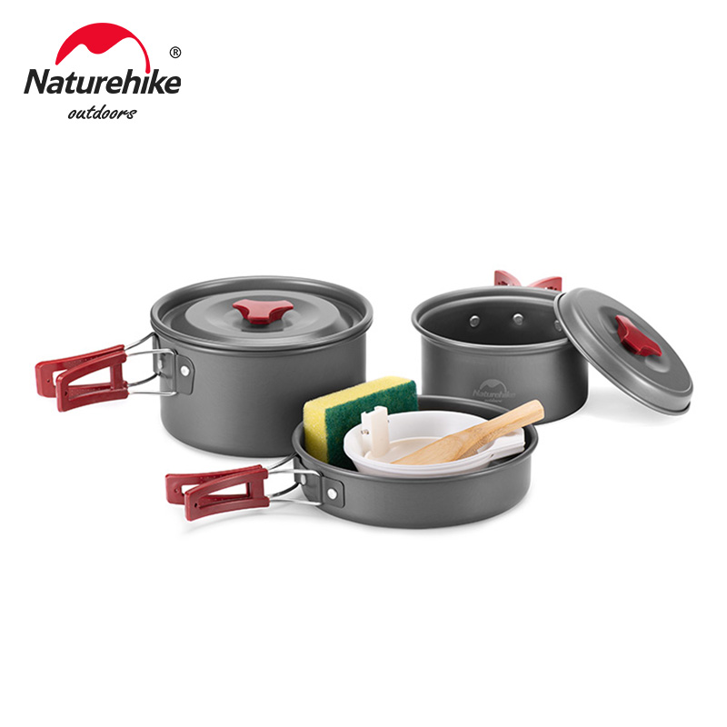 Camping Cooking Trangia - Naturehike garnek kempingowy Ultralight naczynia do