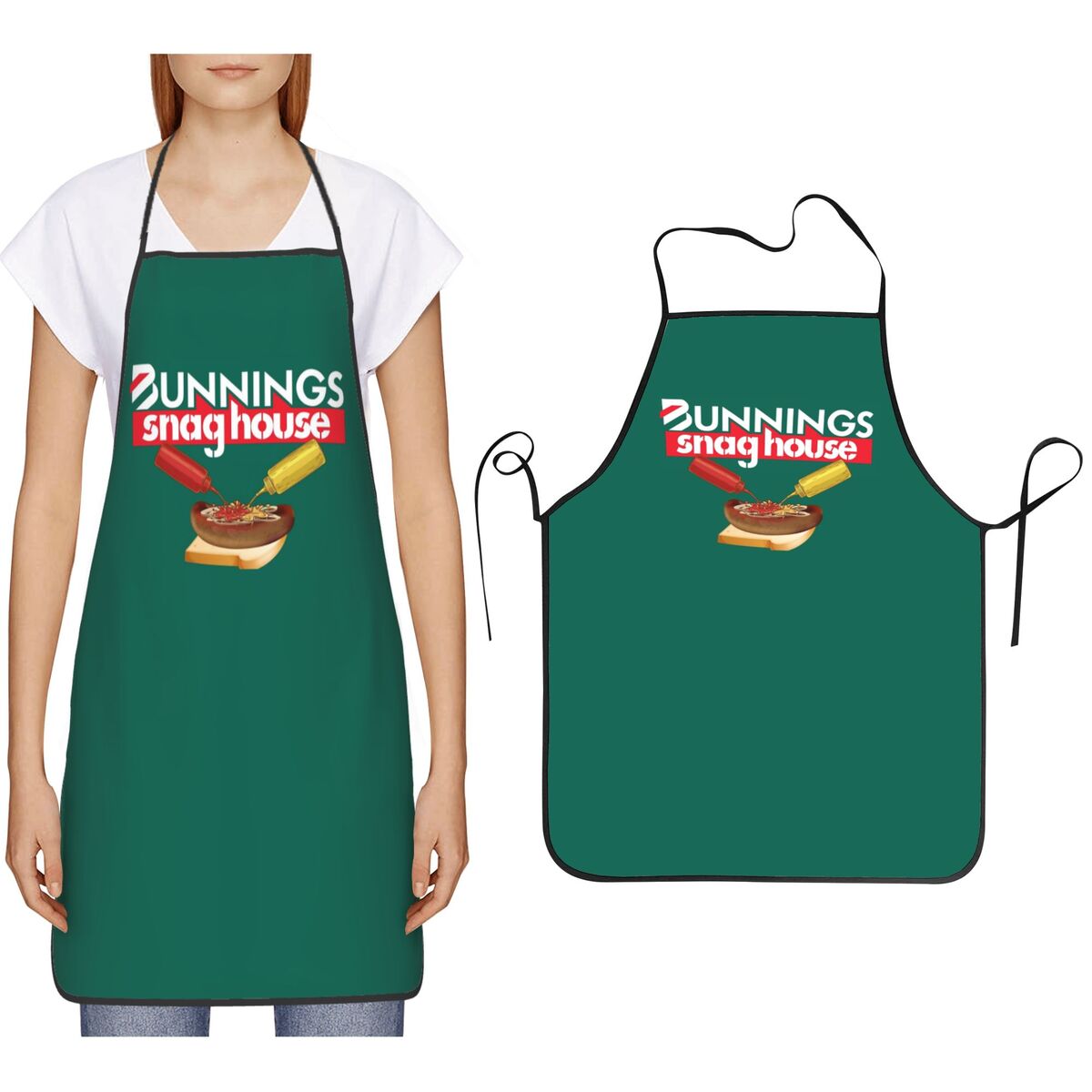 Camping Cooking Apron - Fartuchy Bunnings Snaghouse dla szefów kuchni,