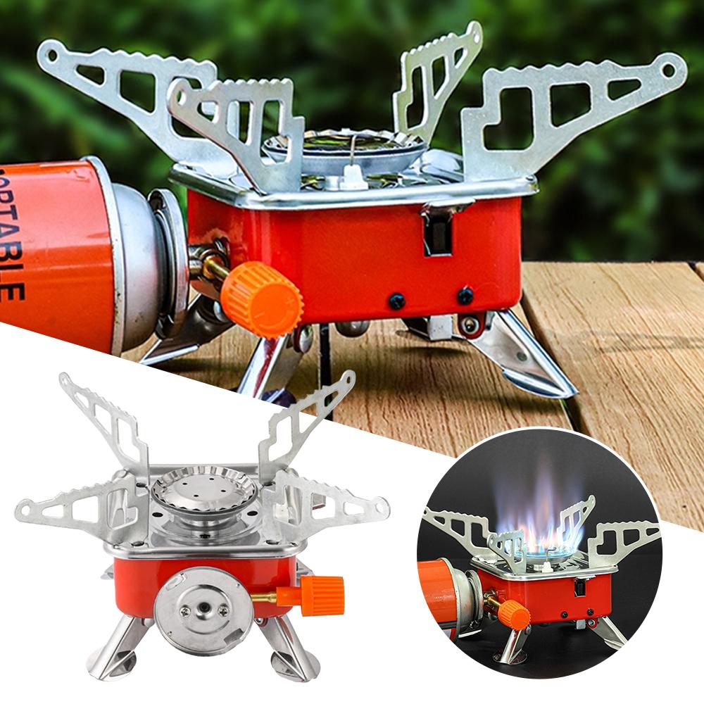 Camping Cooking Heater - Przenośny Palnik Kempingowy Składany Wiatroodporny Kuchenka