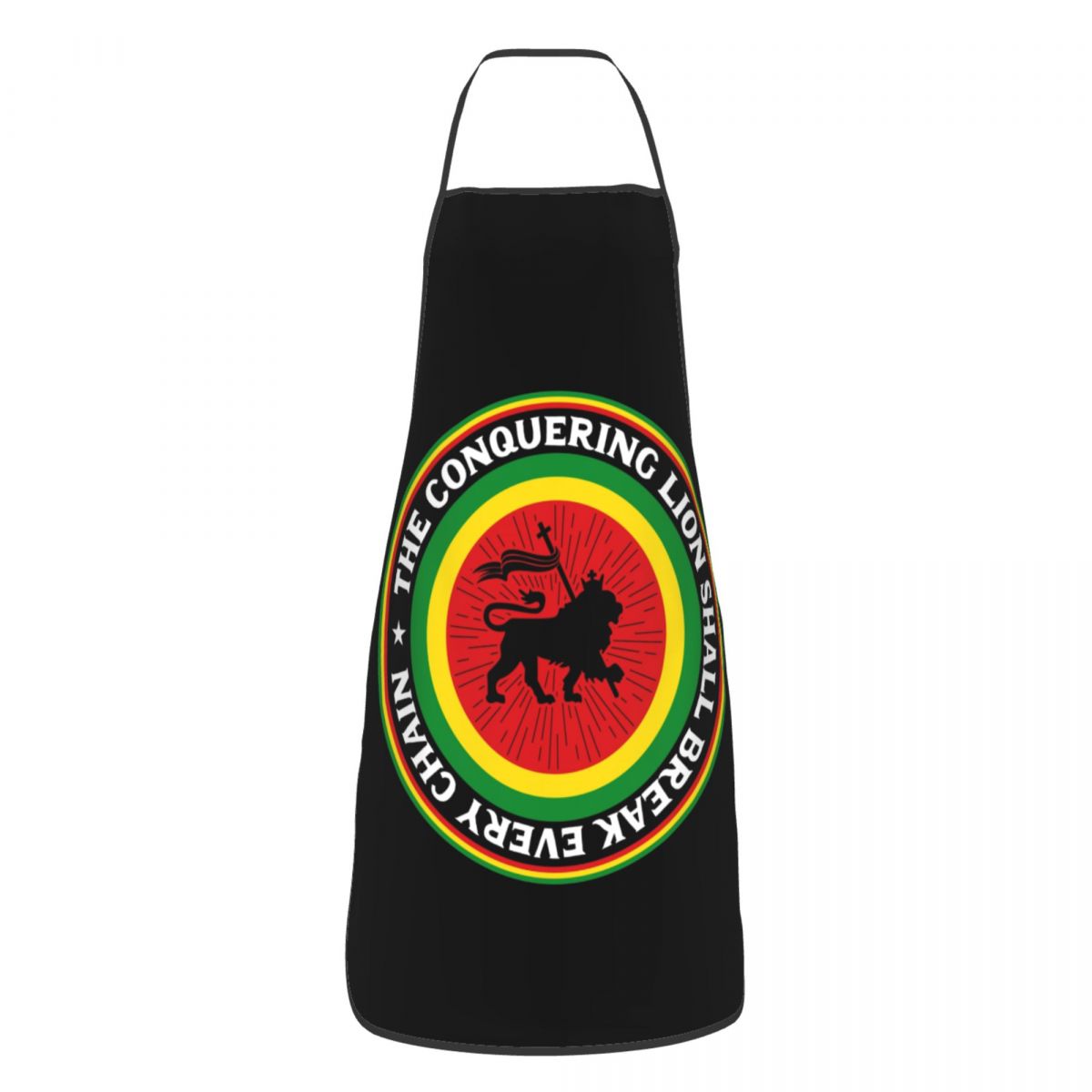 Camping Cooking Apron - Niestandardowy fartuch Rastafari Rasta Lion Of
