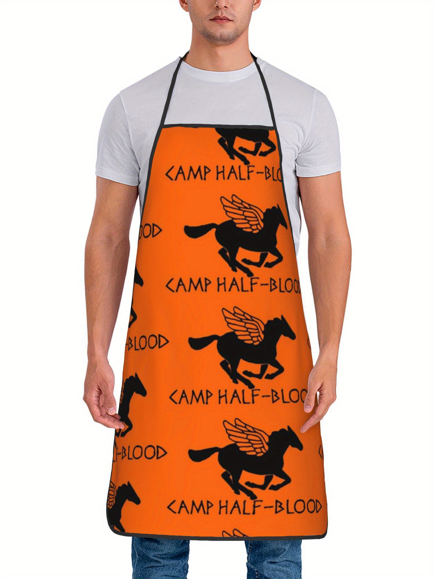 Camping Cooking Gifts - Klasyczny Ogród Półkrwińskich Koni Pegazów Tekst