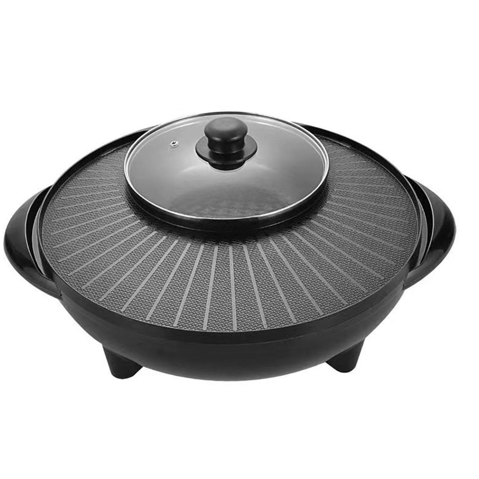 Camping Cooking Range - Elektryczny grill z funkcją hot pot