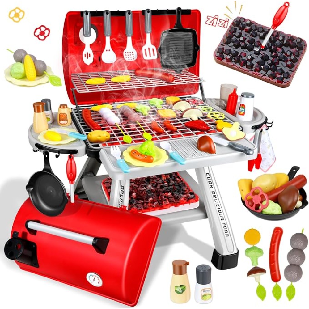 Camping Cooking Gifts - Zestaw zabawek grill do grillowania dla