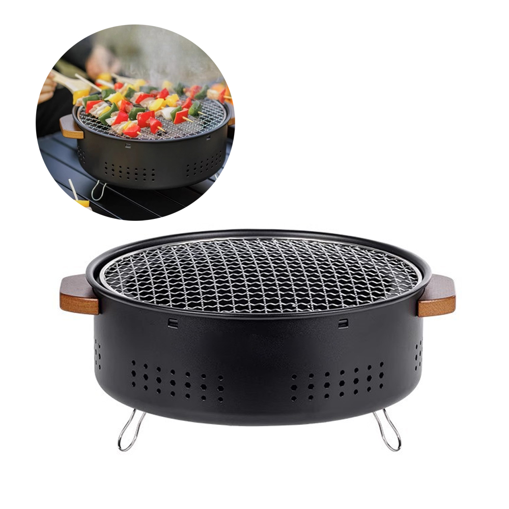 Camping Cooking Range - Sprzęt Kempingowy Grill na Węgiel Drzewny