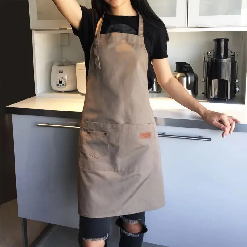 Camping Cooking Apron - Modne regulowane fartuchy kuchenne dla kobiet