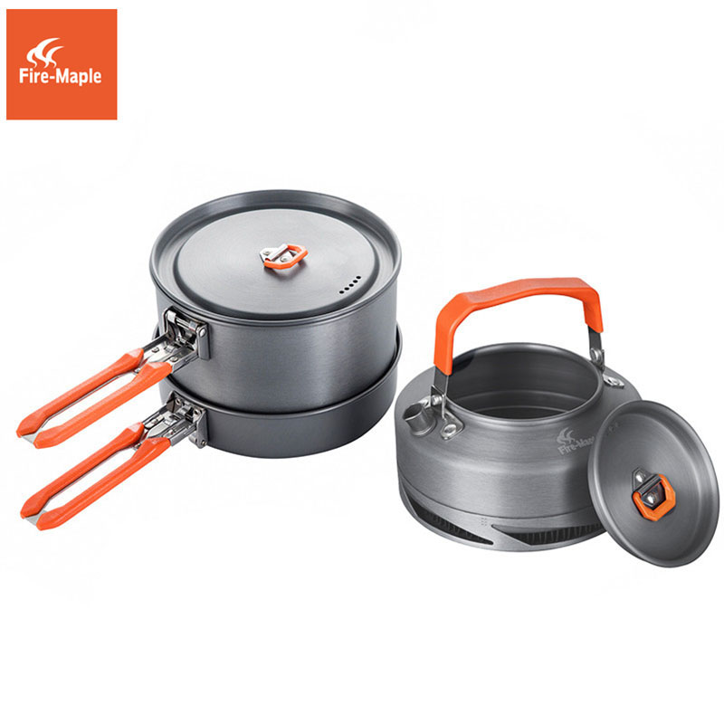 Camping Cooking Trangia - Fire Maple garnków Camping piesze wycieczki