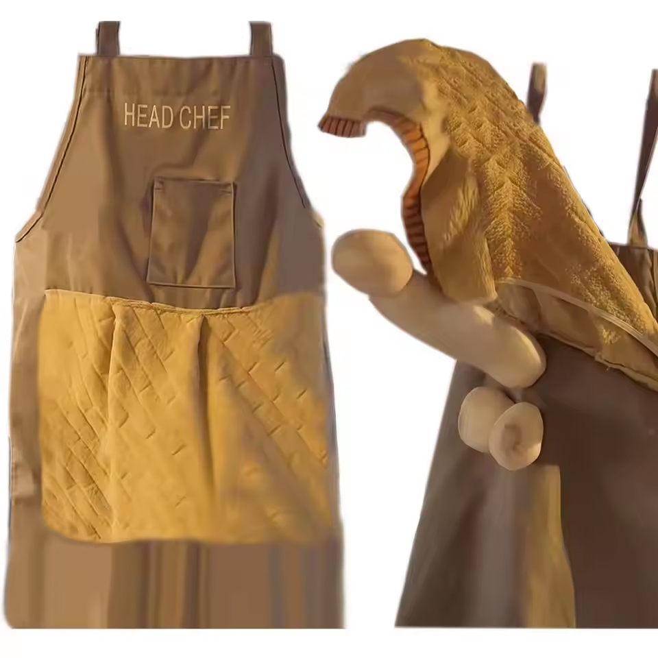 Camping Cooking Apron - Nowy Prankowy Fartuch Szefa Kuchni Kreatywny