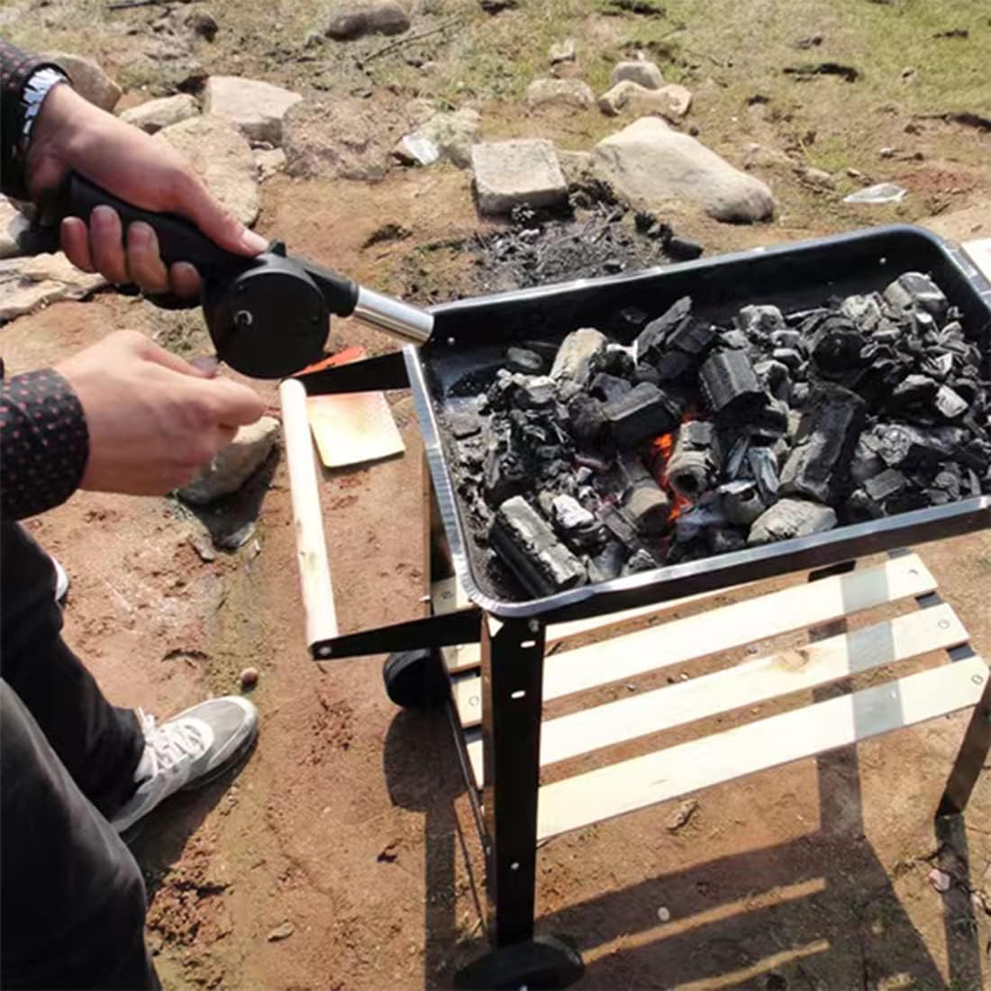 Przenośna dmuchawa do grilla n – Camping Cooking Trangia recenzja i cena