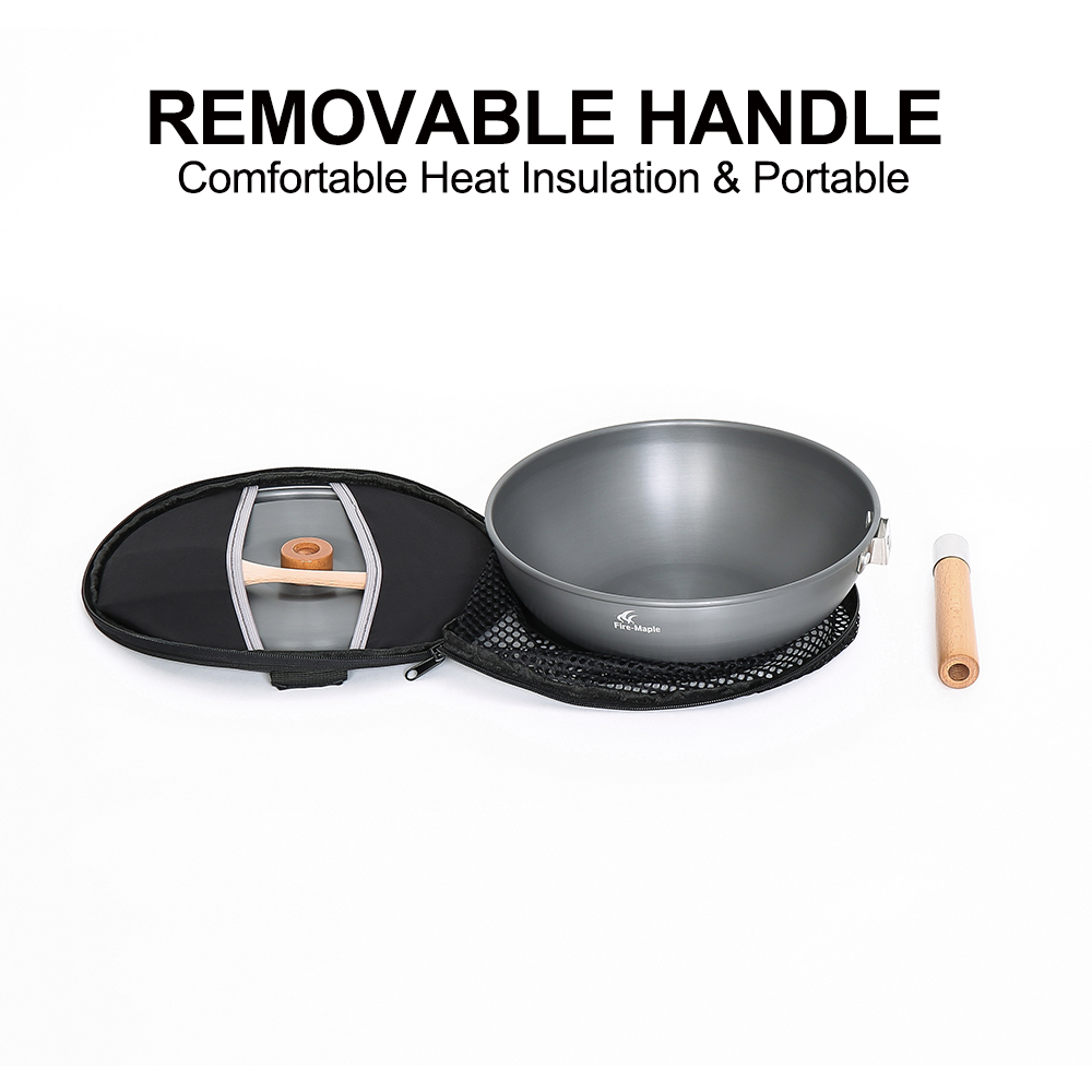 Fire-Maple Camping Wok Lekka p – Camping Cooking On Fire recenzja i cena