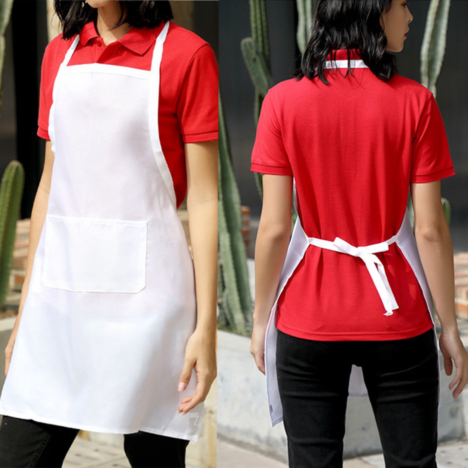 1/3szt Białe fartuchy kuchenne – Camping Cooking Apron recenzja i cena