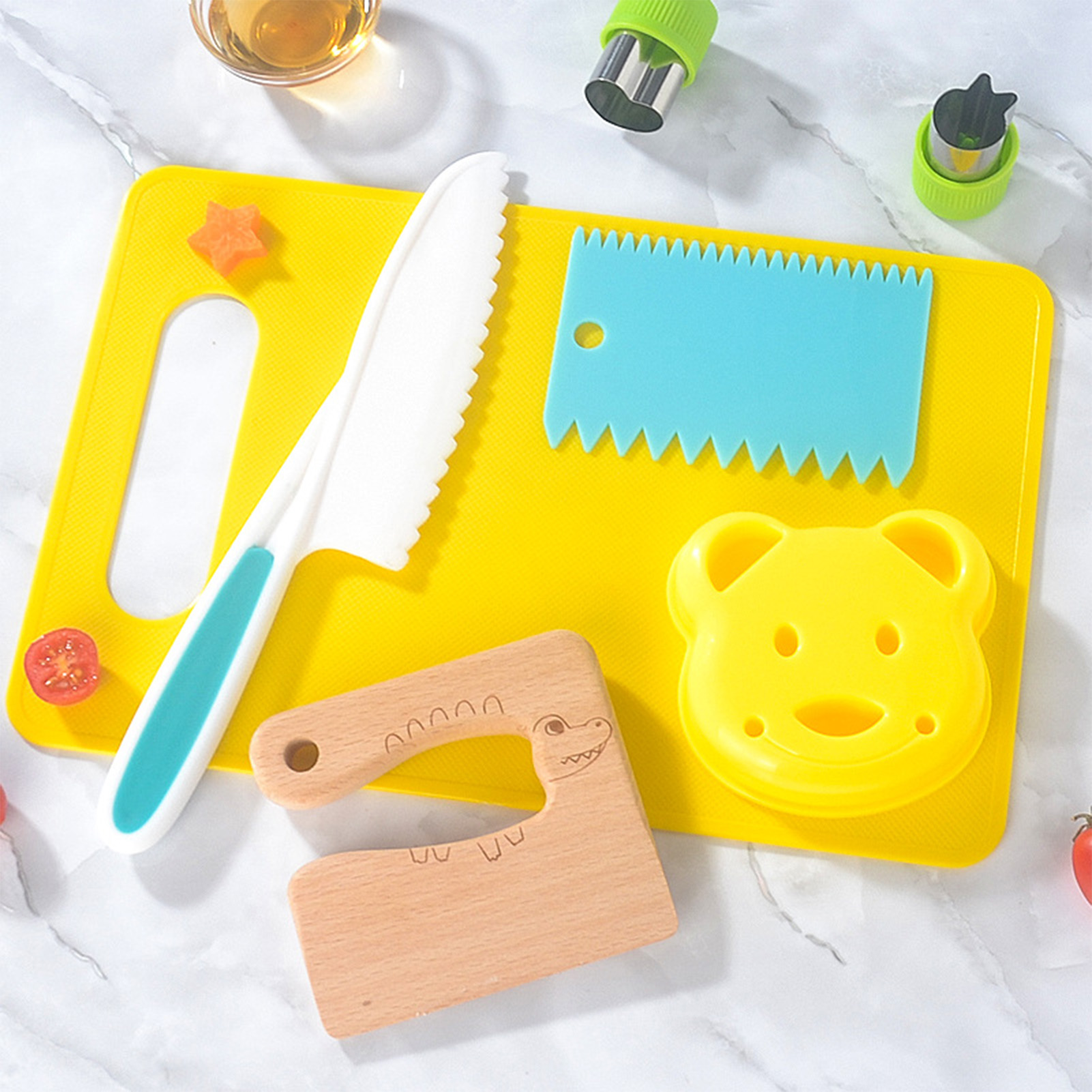 Plastikowe narzędzia kuchenne  – Camping Cooking With Kids recenzja i cena
