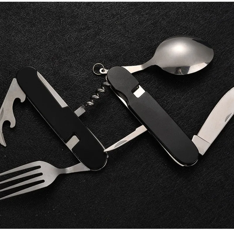 Składana zastawa stołowa 4 w 1 – Camping Cooking Survival recenzja i cena