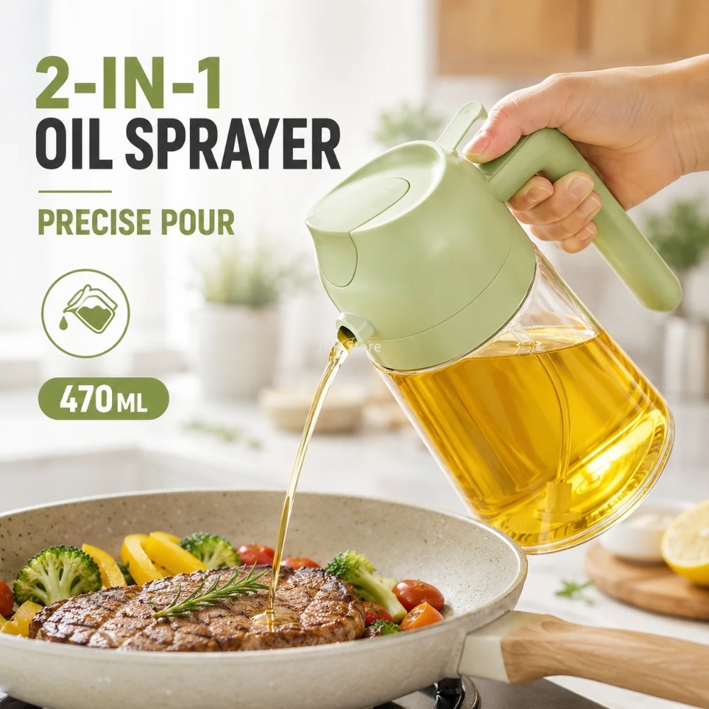 Butelka z rozpylaczem do oleju – Camping With Cooking recenzja i cena