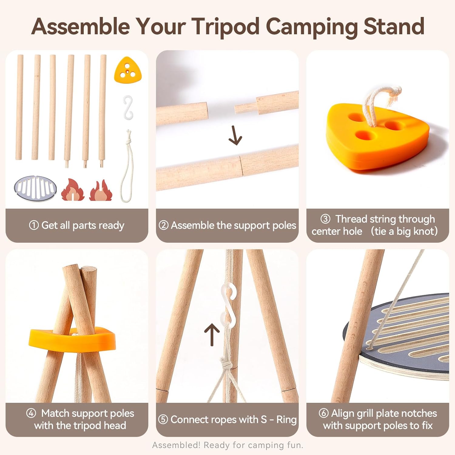 Drewniany Zestaw Kempingowy dl – Camping Cooking With Kids recenzja i cena