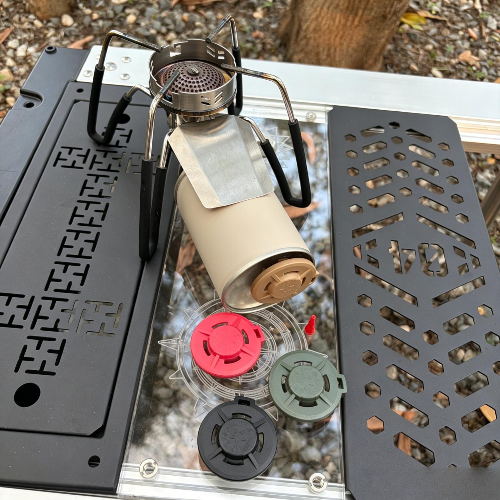 Zaślepka na kartusz z butanem, – Camping Cooking Gas Canister recenzja i cena