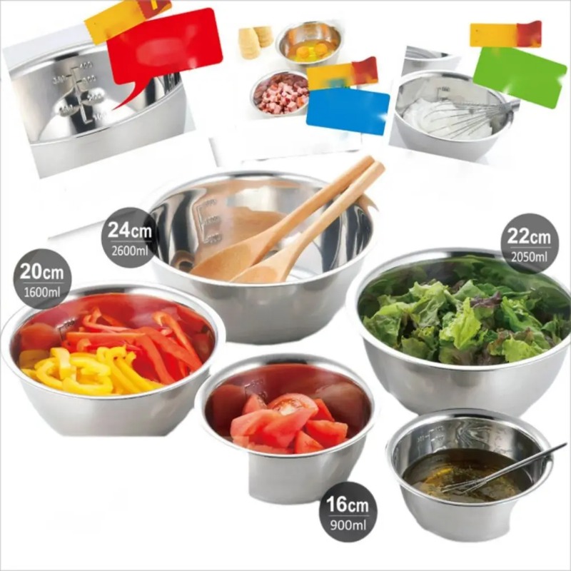 Miski do mieszania ze stali ni – Camping With Cooking recenzja i cena