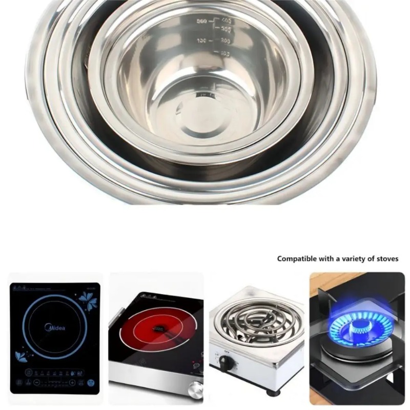 Miski do mieszania ze stali ni – Camping With Cooking recenzja i cena