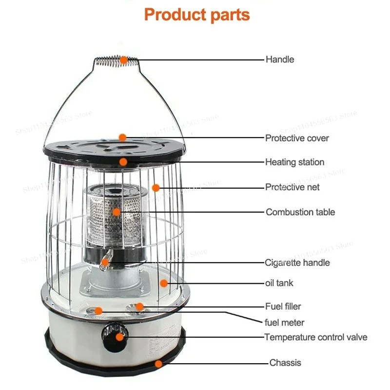Przenośny grzejnik, kuchenka d – Camping Cooking Heater recenzja i cena