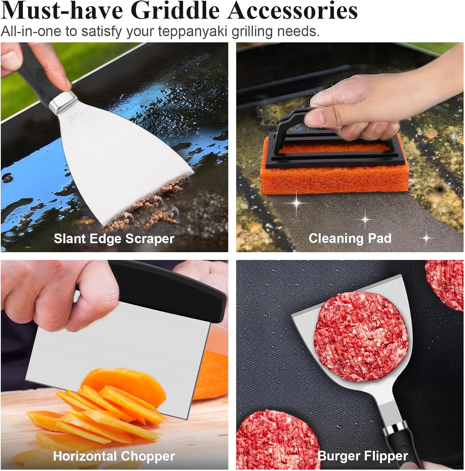 27-częściowy zestaw akcesoriów – Camping Cooking Gifts recenzja i cena
