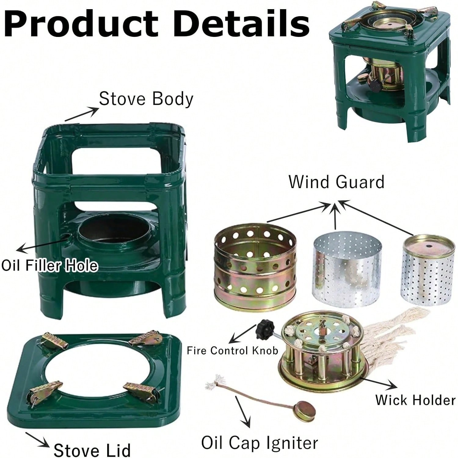 Fogón De Petróleo Para Cuba, p – Camping Cooking Heater recenzja i cena