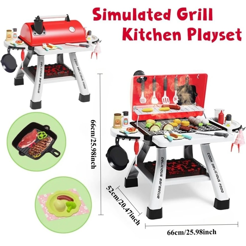 Zestaw zabawek grill do grillo – Camping Cooking Gifts recenzja i cena