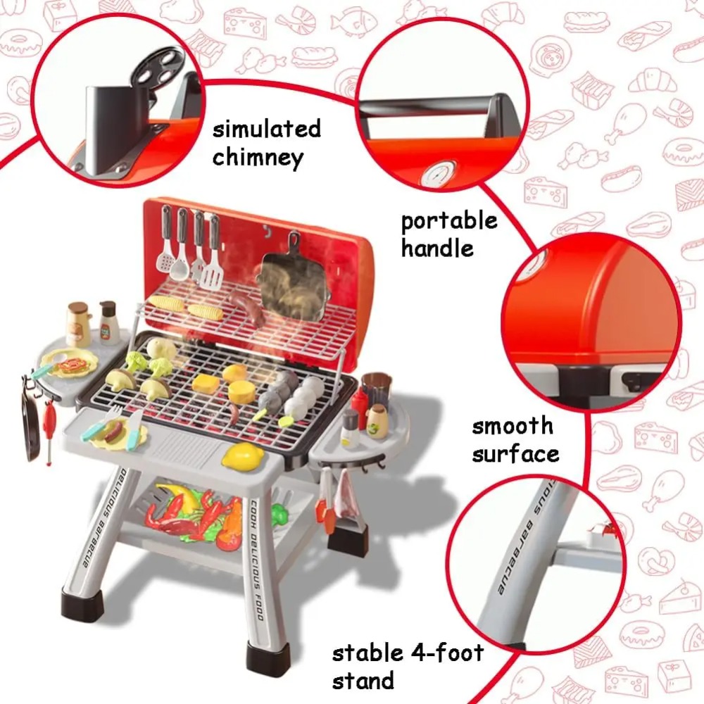 Zestaw zabawek grill do grillo – Camping Cooking Gifts recenzja i cena