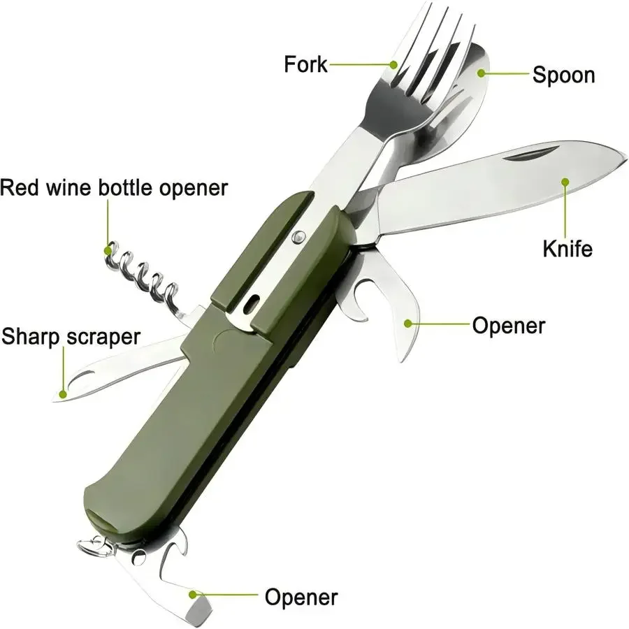 Zestaw Kempingowy 5-w-1 ze Sta – Camping Cooking Survival recenzja i cena