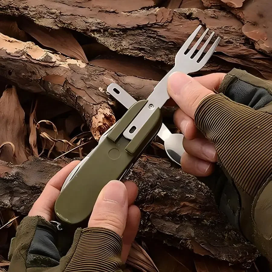 Zestaw Kempingowy 5-w-1 ze Sta – Camping Cooking Survival recenzja i cena