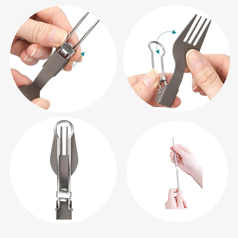 Zestaw składanych przyborów ku – Camping Cooking Survival recenzja i cena