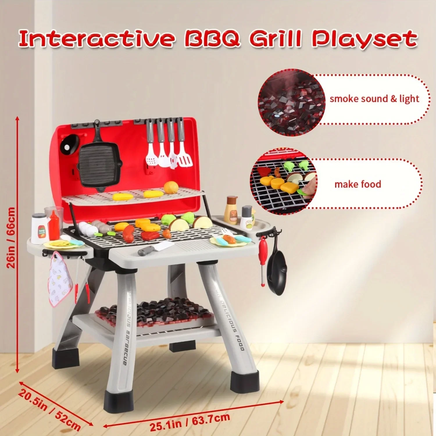 Zestaw zabawek do grillowania  – Camping Cooking Gifts recenzja i cena
