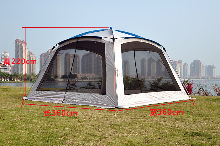 Namiot z baldachimem Oxford, w – Camping Cooking Canopy recenzja i cena