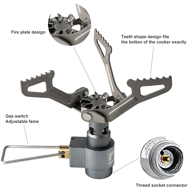 BRS zewnętrzna kuchenka gazowa – Camping Cooking Burner recenzja i cena