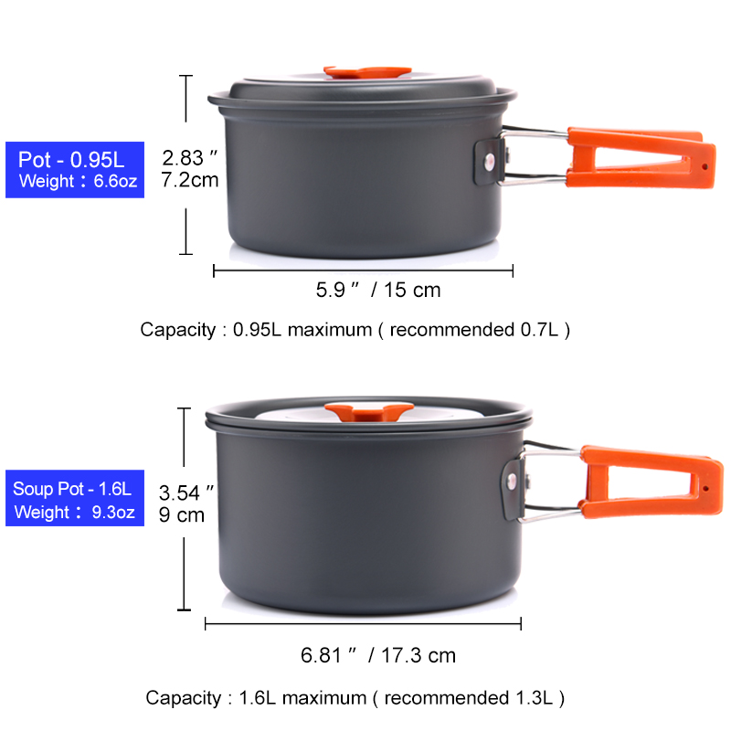 Widesea Camping Outdoor Cookwa – Camping Cooking Trangia recenzja i cena