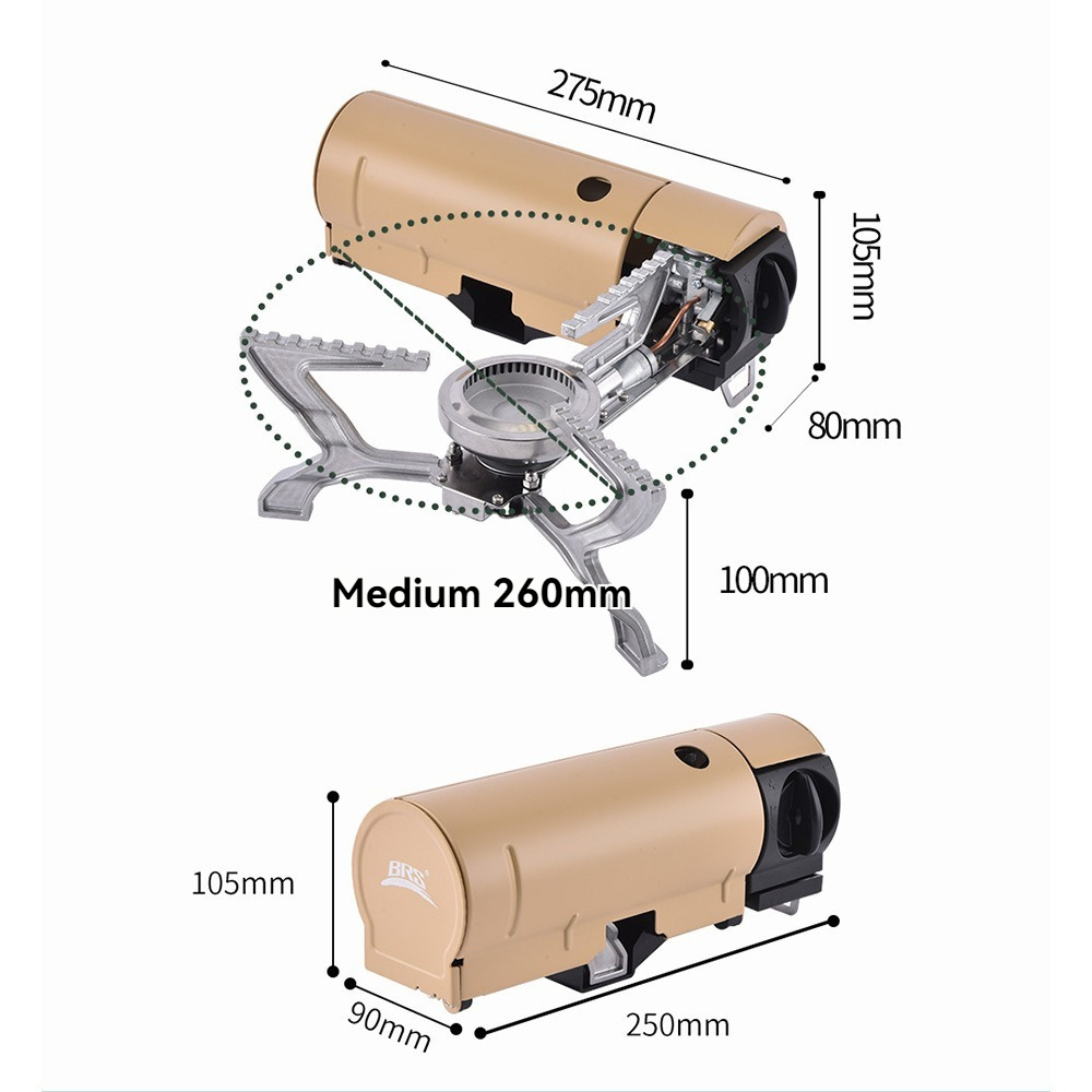 BRS-99 Kempingowy Przenośny Ga – Camping Cooking Burner recenzja i cena