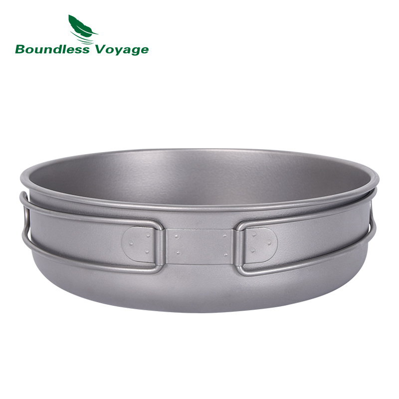 Boundless Voyage Tytanowa pate – Camping Cooking Range recenzja i cena