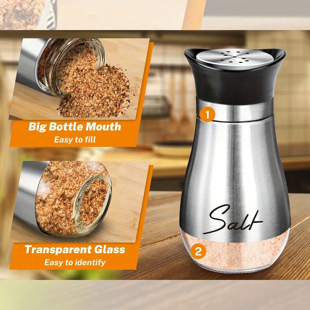 1 sól/młynek do pieprzu 4 uncj – Camping Cooking Gifts recenzja i cena