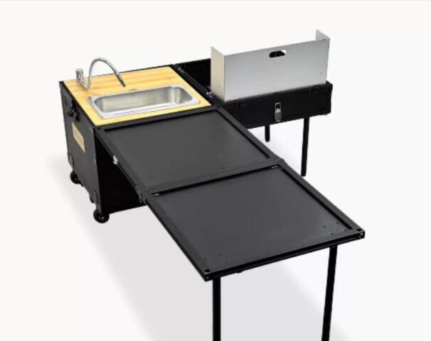 Przenośna kuchnia zewnętrzna S – Camping Cooking Table With Storage recenzja i cena