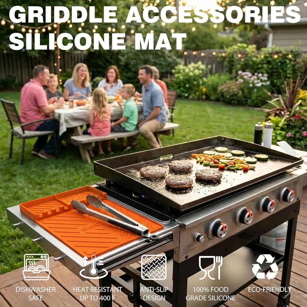 Silikonowe maty do grilla lub  – Camping With Cooking recenzja i cena
