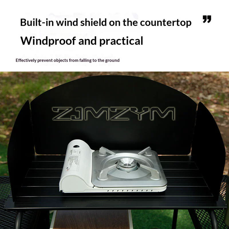 Składany stół kempingowy na ze – Camping Cooking Table With Storage recenzja i cena