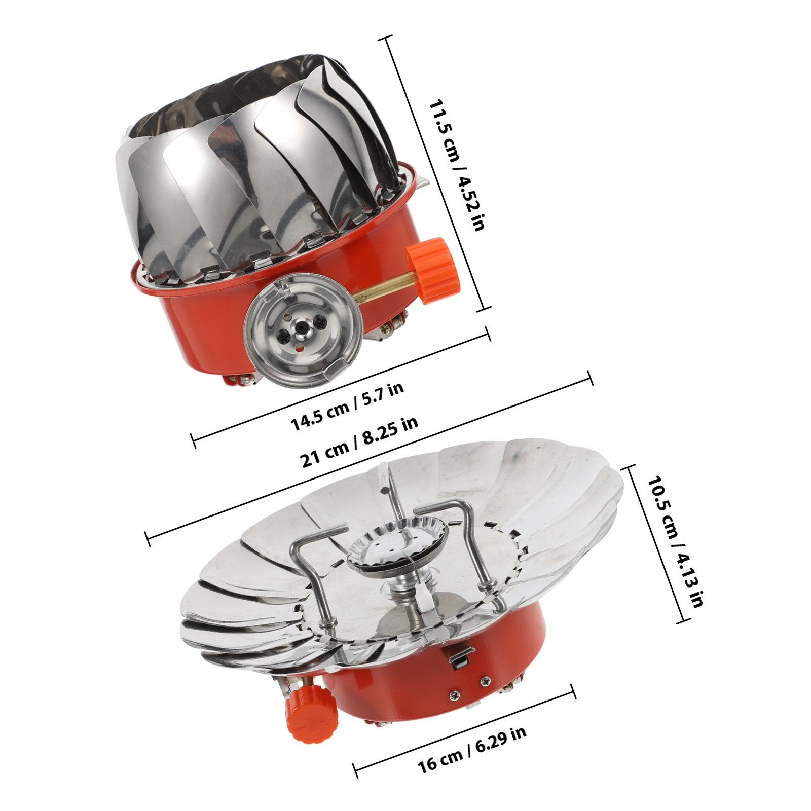 Przenośny mini piecyk gazowy L – Camping Cooking Range recenzja i cena